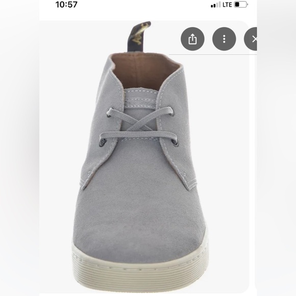 Dr. Martens Men\'s Cabrillo Suede Desert Boots - Gray unisex size M 9 W 10 main image 14